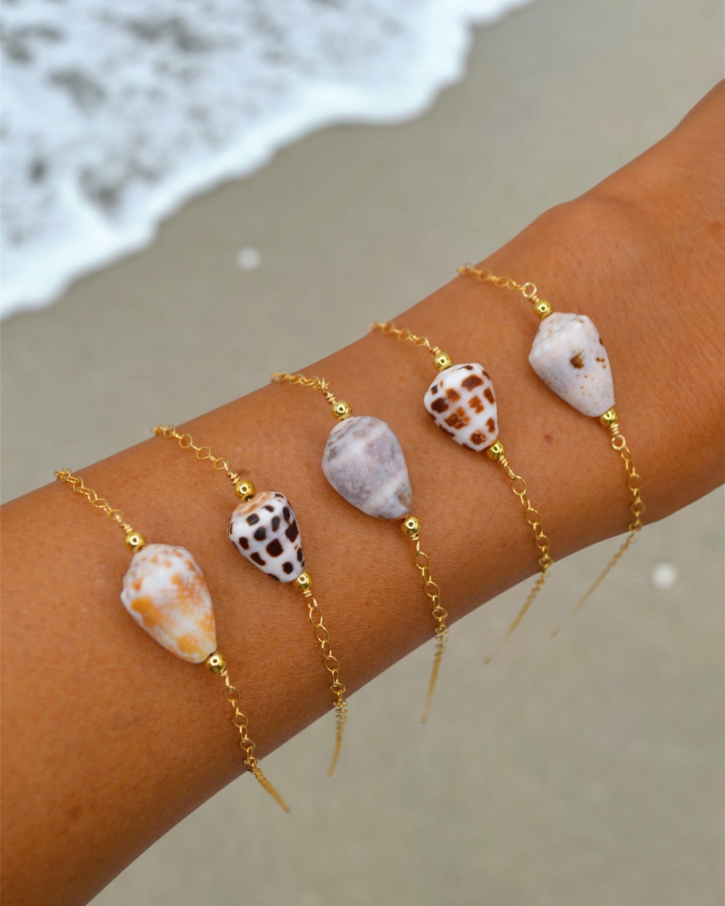Cone Shell Bracelets